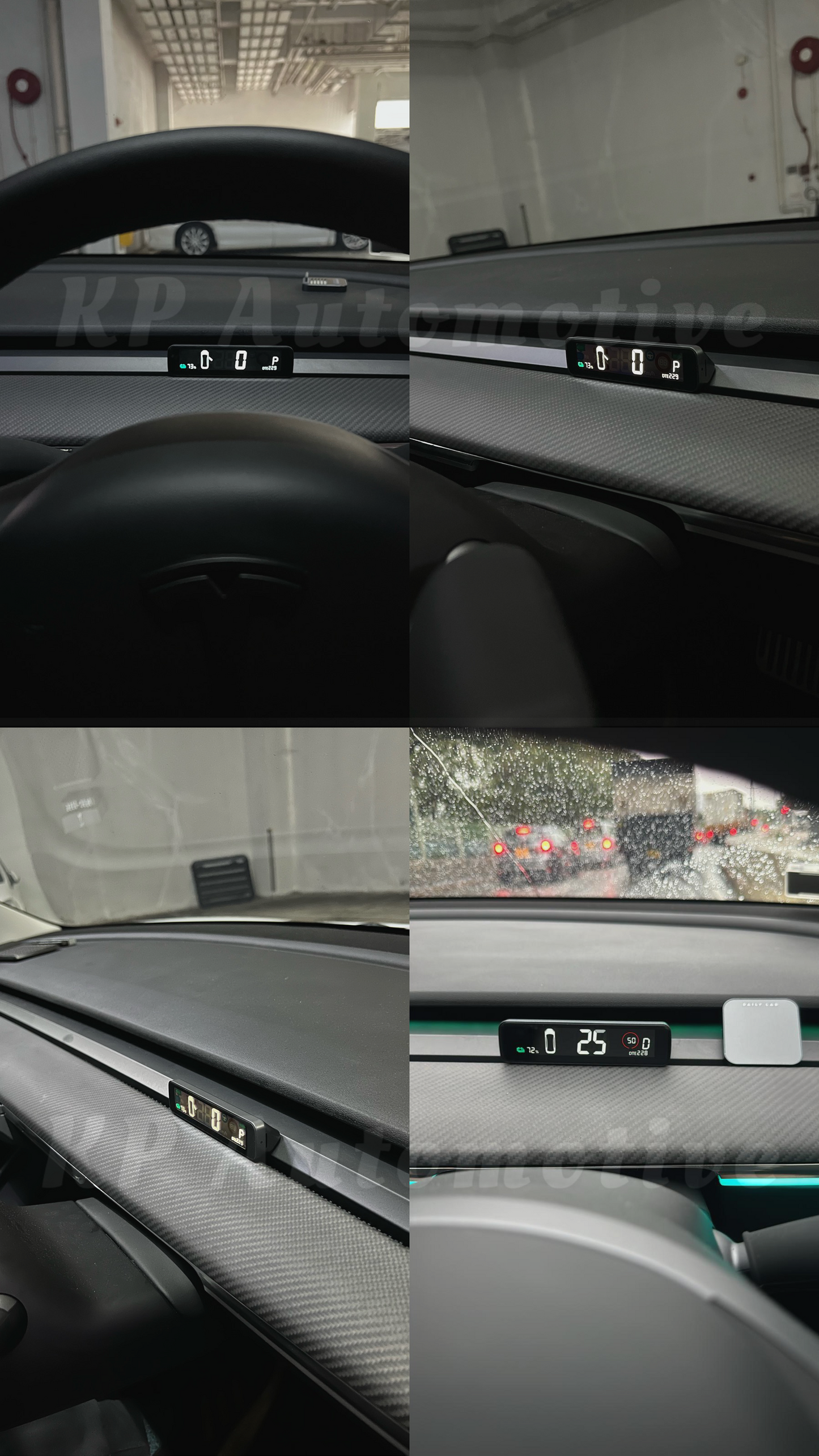 3.9-inch Mini Instrument Cluster Display for Tesla Model 3/Y