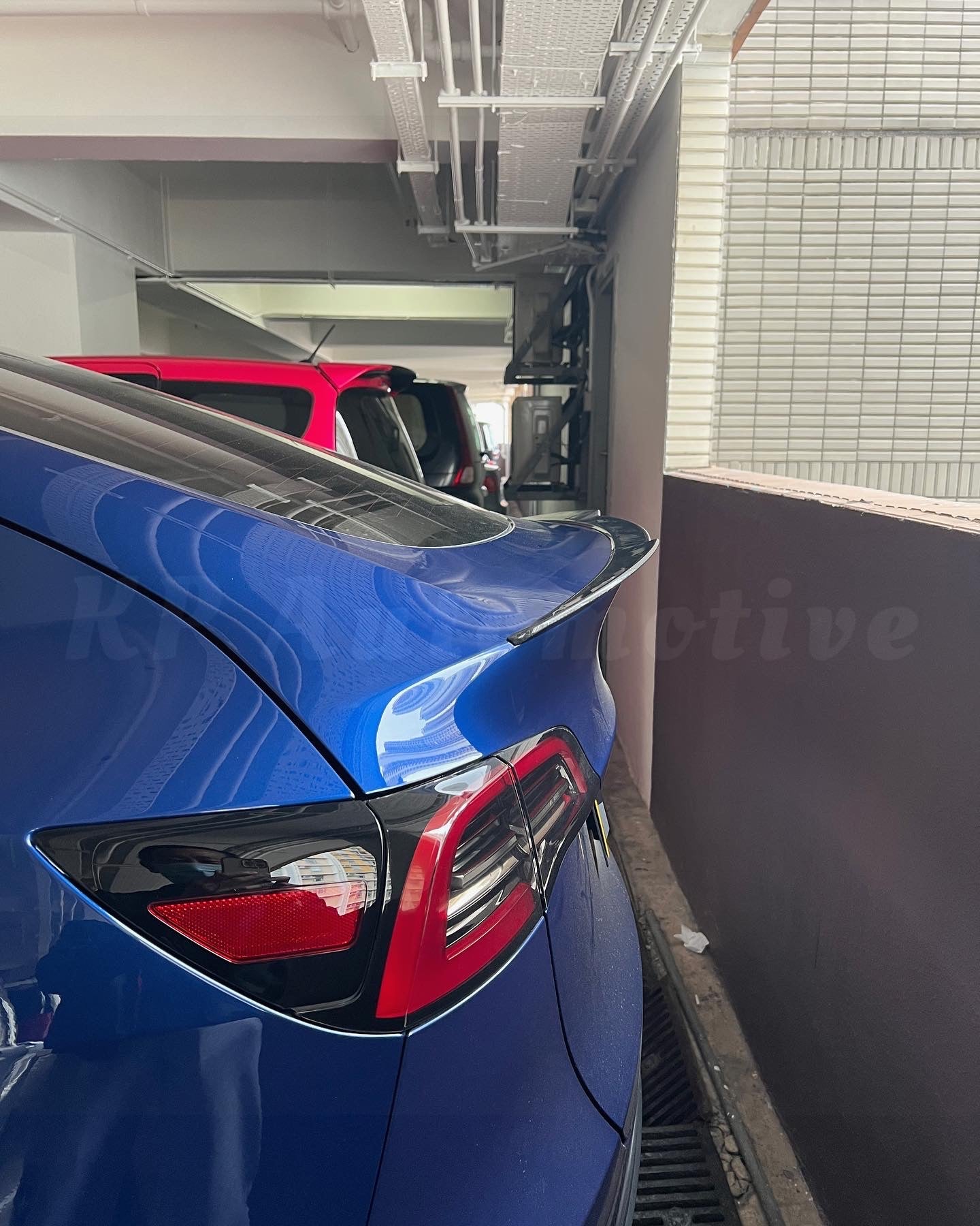 KPA Model Y Type 2 Dry Carbon Spoiler (Gloss Finish)