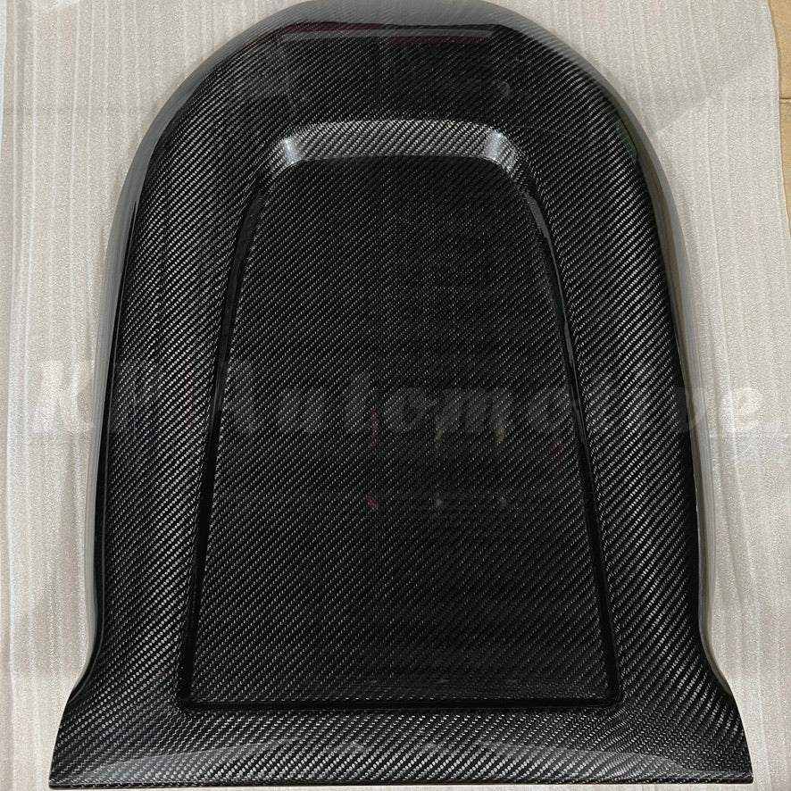 Model 3/Y Dry Carbon Seat Back Replacement Cover (Gloss)