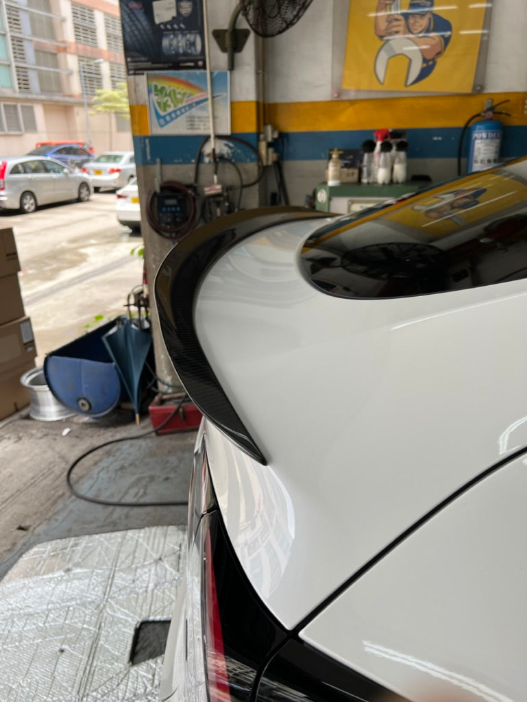 KPA Model Y VS Style Dry Carbon Spoiler (Gloss Finish)