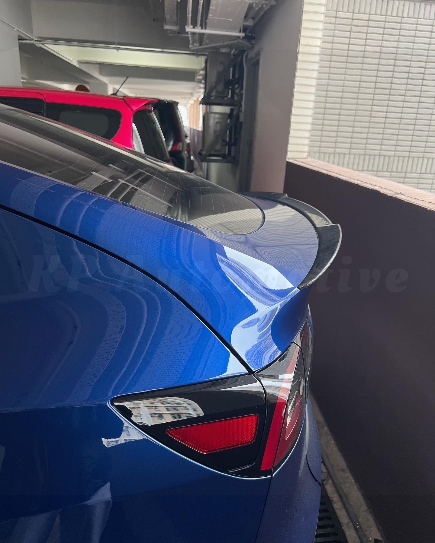 KPA Model Y Type 2 Dry Carbon Spoiler (Gloss Finish)