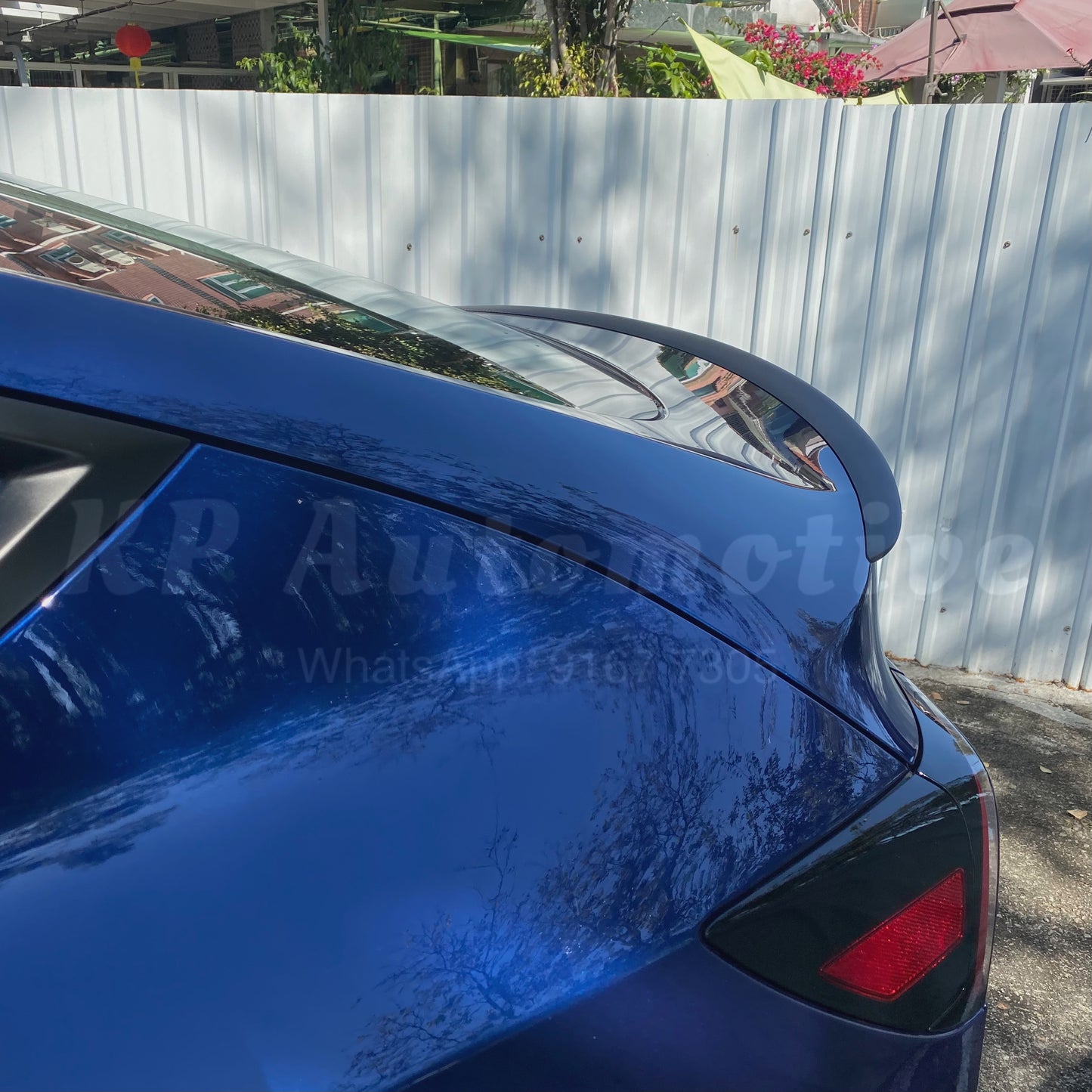 KPA Model Y Dry Carbon Performance Style Spoiler (Matte Finish)