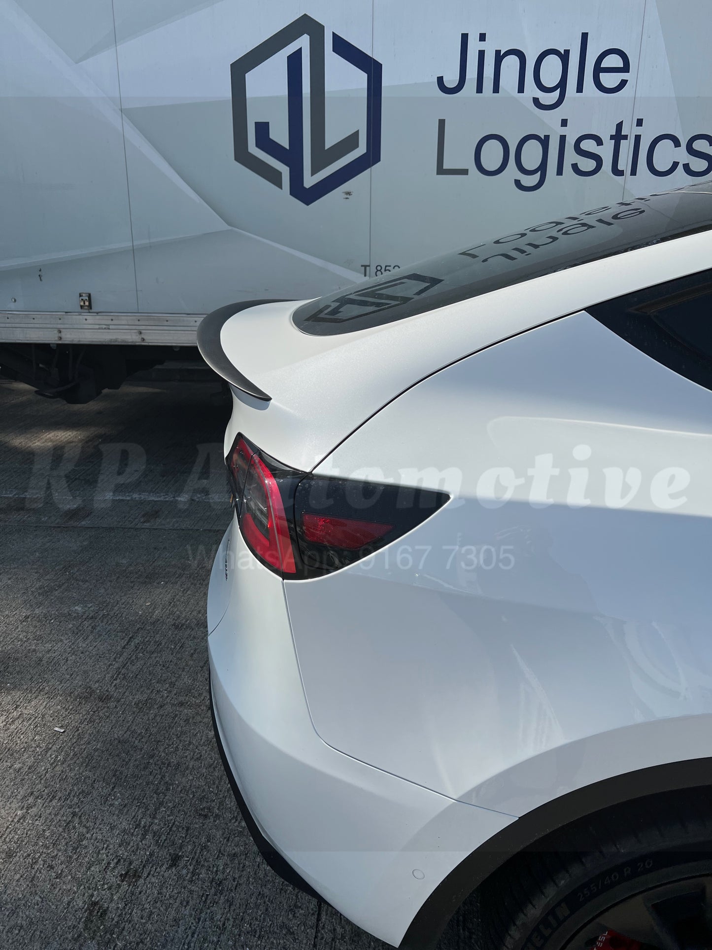 KPA Model Y Dry Carbon Performance Style Spoiler (Matte Finish)