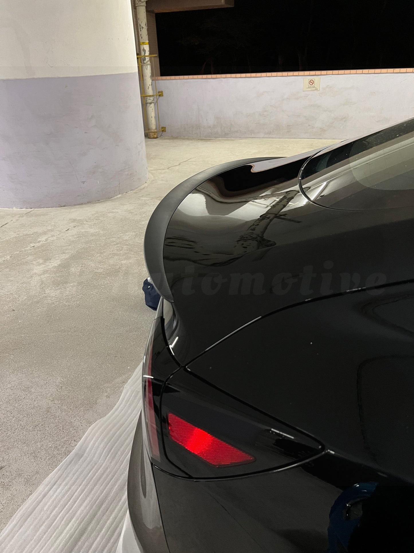 KPA Model 3 Matte Carbon Performance Style Spoiler