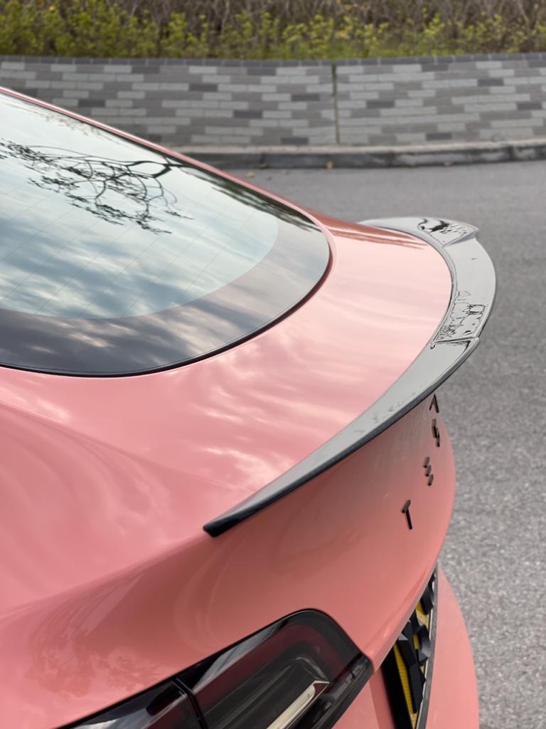 KPA Model Y Type 2 Dry Carbon Spoiler (Gloss Finish)